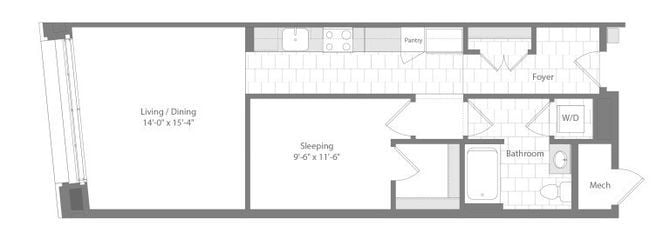 Apartment 202 floorplan