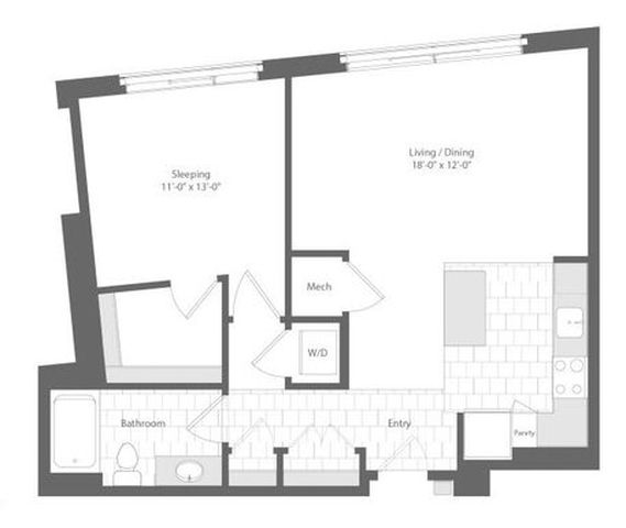 Apartment 546 floorplan