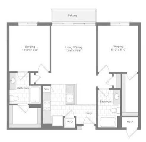 Apartment 248 floorplan